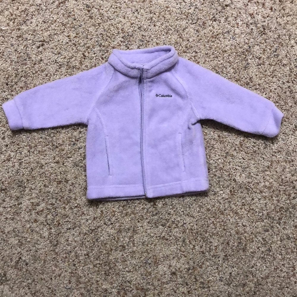 Columbia fleece zip up jacket